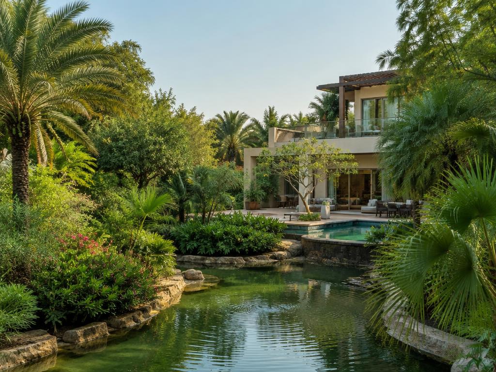 Luxury Dubai waterfront villa